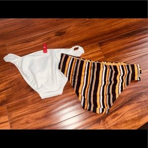 Two classy bikini bottoms